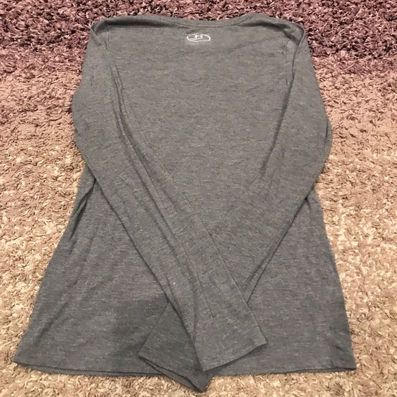 Under Armour Grey Breast Cancer Long Sleeve Sz S - Picture 5 of 5